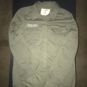 ARIZONA JEAN Button Down Shirt Jacket